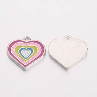 Alloy Enamel Pendants