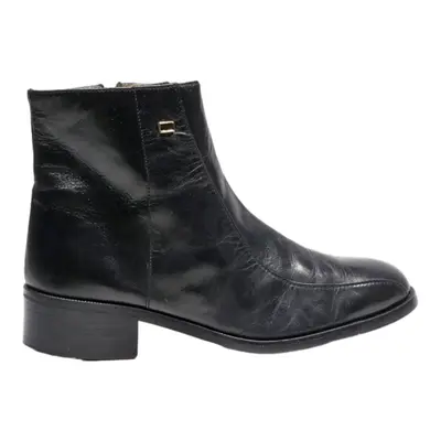 BRIMESTONE Ankle Boots Black Leather Womens UK 6.5