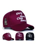 Letter Embroidery Baseball Cap, Casual Outdoor Sports Hat for Men & Women, Adjustable Sun Protection Cap for Daily Wear