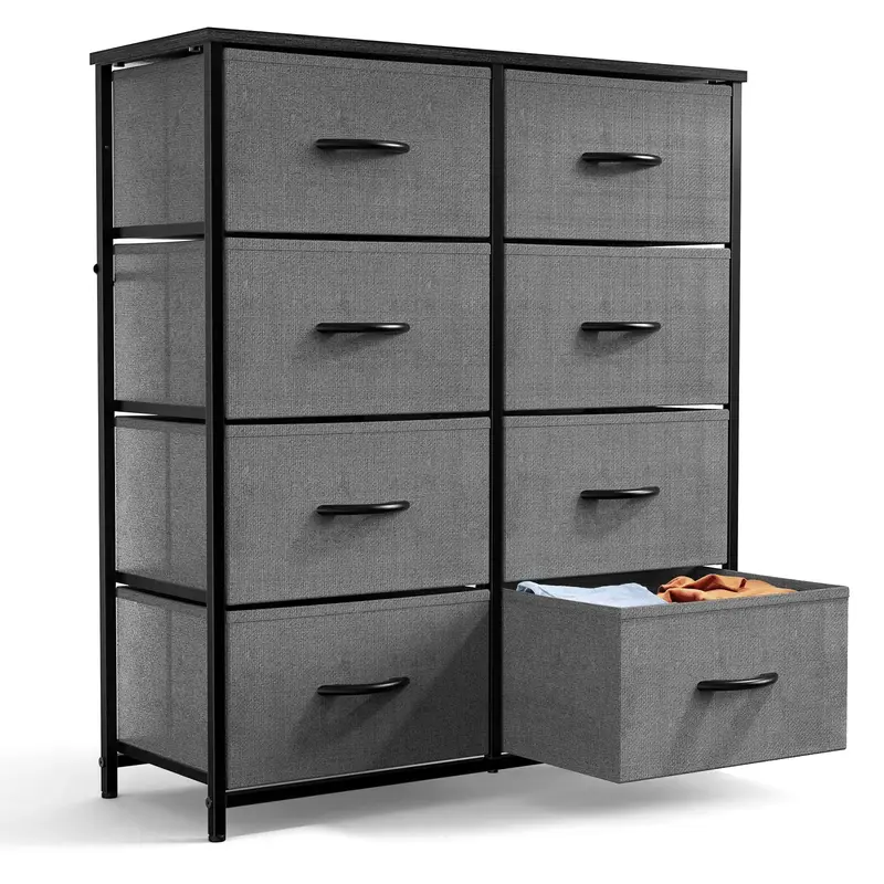 【Deal】Dresser for Bedroom, Dressers & Chests of Drawers Dresser Organizer with 8 Fabric Storage Drawers Tower Unit
