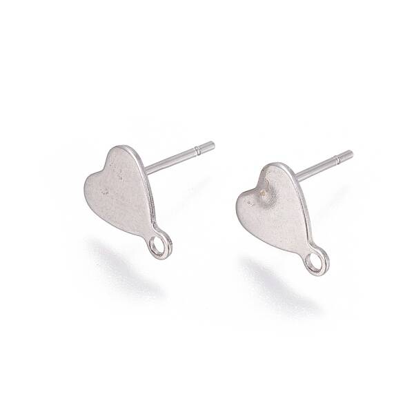 201 Stainless Steel Stud Earring Findings