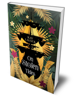 On Stolen Tides by Kay Lalock - sapphic pirate tale soft cover