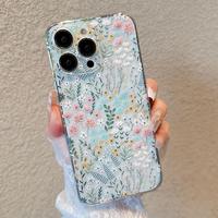 Flower Pattern Cellphone Protective Case for iPhone 16 Pro Max Case iPhone 15 Pro Max Case iPhone 14 Pro Max Case iPhone ...