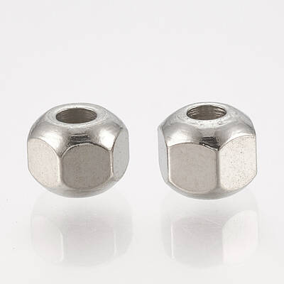 Tarnish Resistant Eco-Friendly 201 Stainless Steel Beads