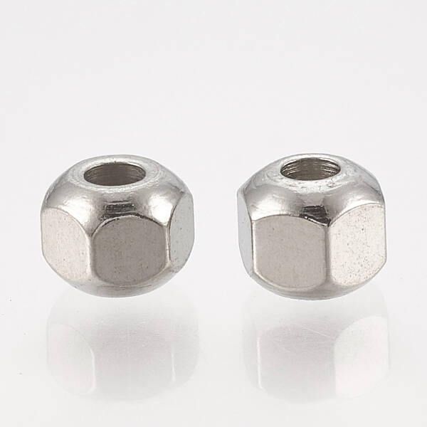 Tarnish Resistant Eco-Friendly 201 Stainless Steel Beads