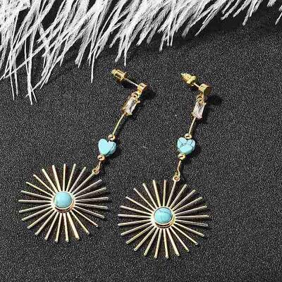 Brass Micro Pave Clear Cubic Zirconia Stud Earrings