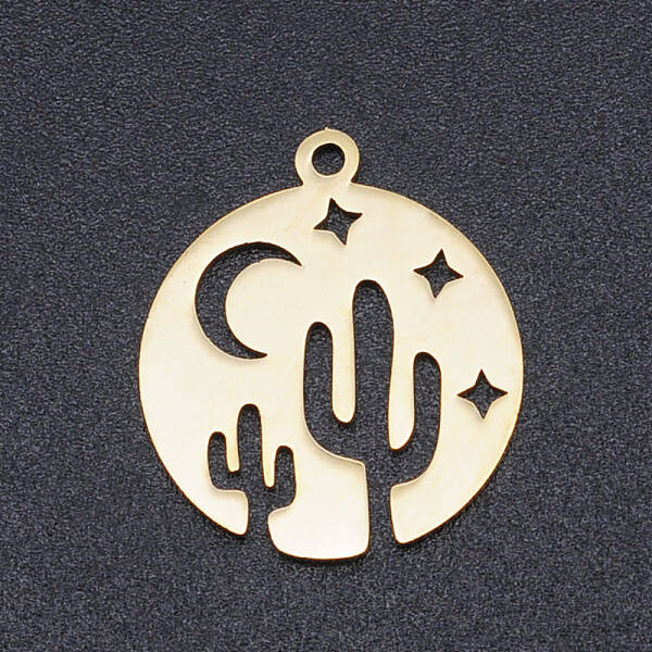 201 Stainless Steel Laser Cut Pendants