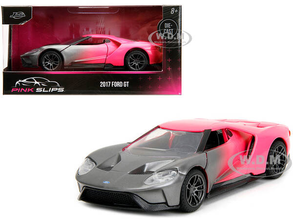 2017 Ford GT Gray Metallic and Pink Gradient \