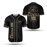 Vintage Coors Banquet Since 1873 Beer Baseball Jersey US Beer Jersey Shirt Gift For Friends Drinking Christmas Present For Fa...