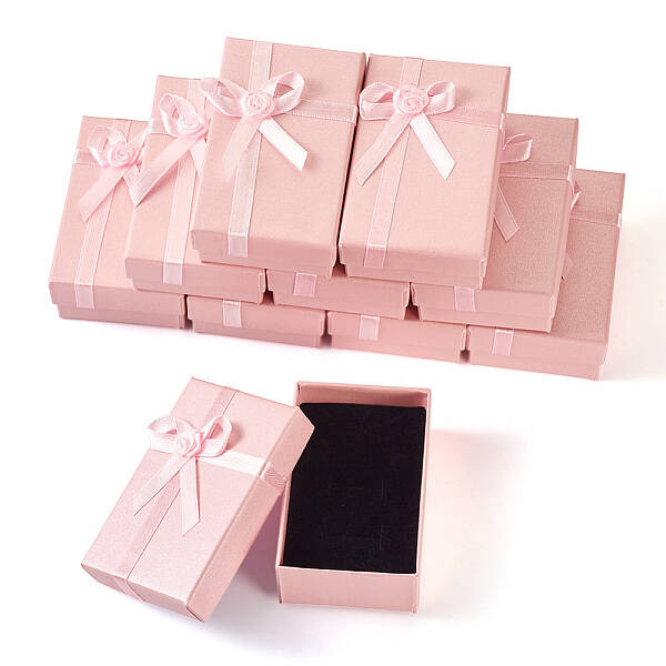 Cardboard Paper Jewelry Set Boxes