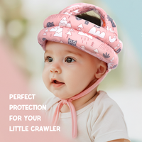 Breathable Baby Head Protector – Ultra-Light Soft Cushion Infant Head Protector Helmet for Crawling, Walking & Running (6-3...