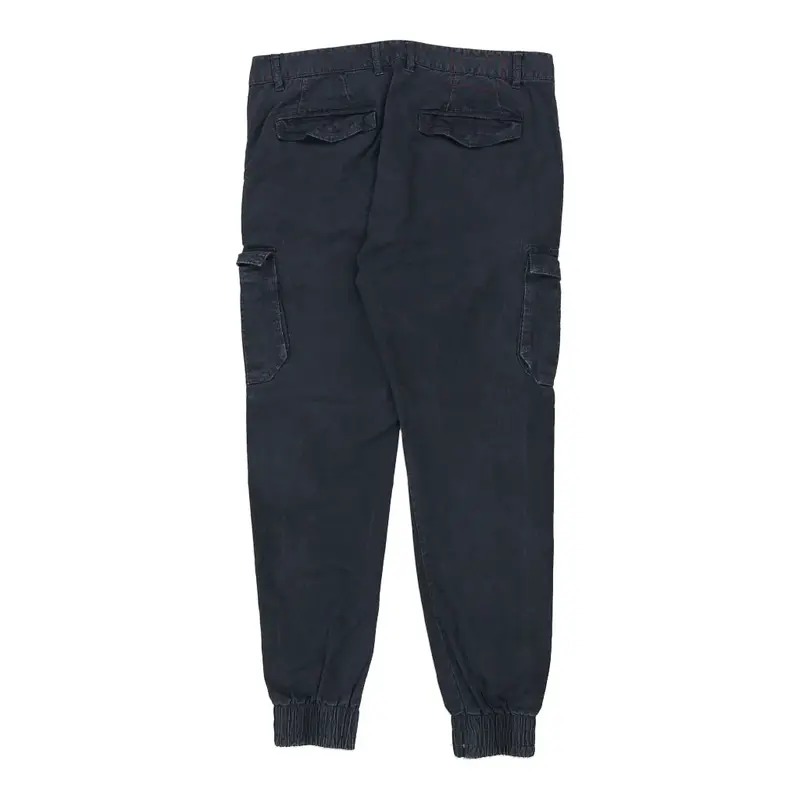 New Storm Cargo Trousers - 34W 29L Navy Cotton