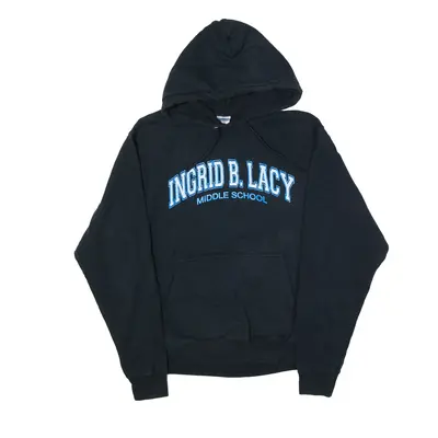 PORT&COMPANY Ingrid B Lacy Middle School USA Hoodie Black Pullover Mens S