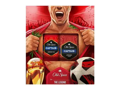 Old Spice Cof Captain Deodorant Stick 50ml Aftershave