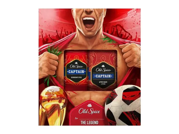Old Spice Cof Captain Deodorant Stick 50ml Aftershave