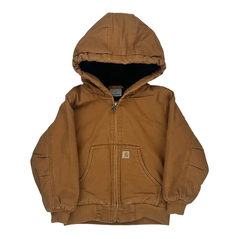 18 Months Carhartt Jacket - 3XS Brown Cotton