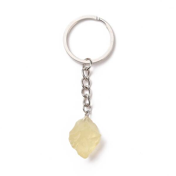 Natural Citrine Keychain