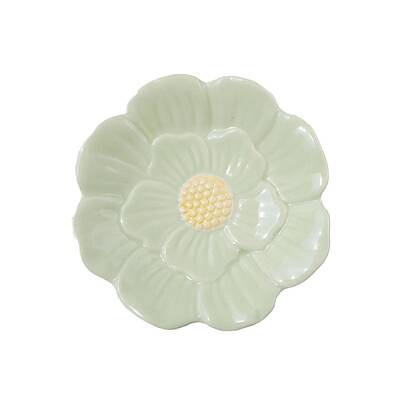 Porcelain Flower Jewelry Tray