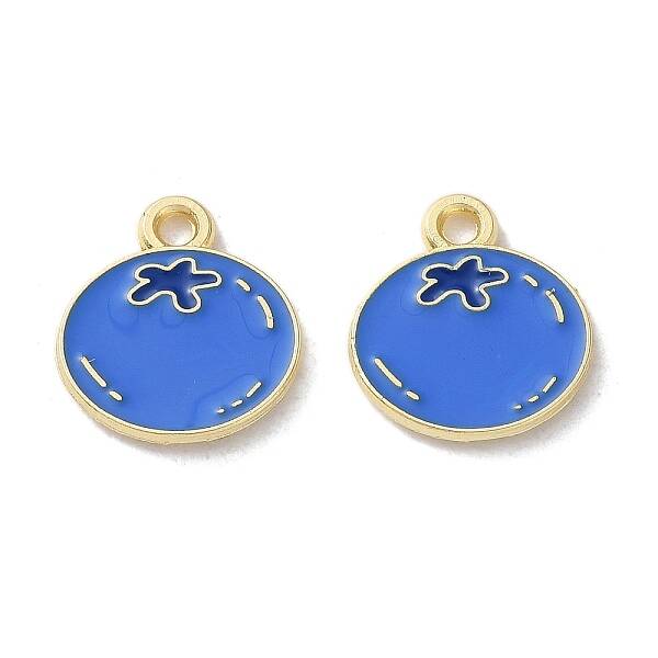 Fruit Alloy Enamel Charms