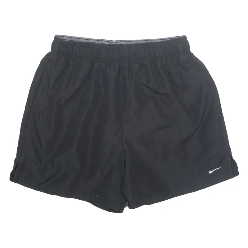 NIKE Mesh Lined Womens Sports Shorts Black S W25