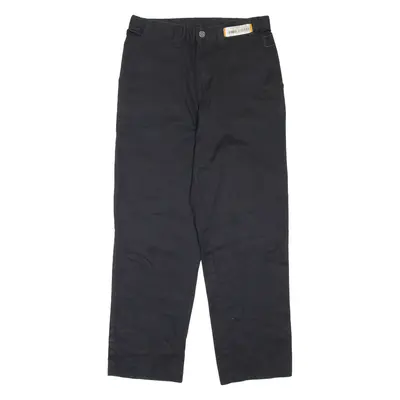 DICKIES Mens Trousers Black Regular Tapered W30 L30