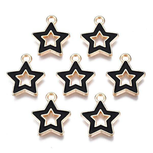 Alloy Enamel Pendants