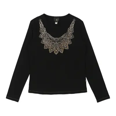 Just Cavalli Jumper - Large Black Cotton