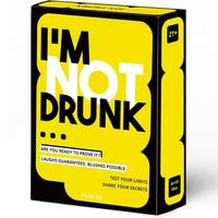 I'm Not Drunk Card Game, Funny Drinking Card Game, Party Drinking Game for Game Nights, Birthday Gift & Bachelorette Party Ga...