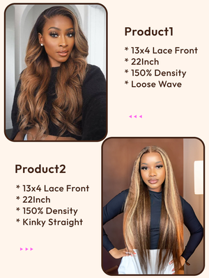 2 Wigs $99 for 22