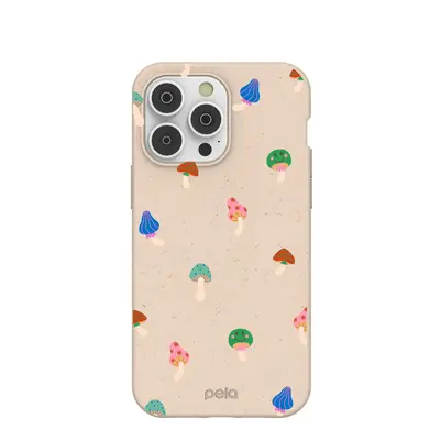 Seashell Lil Shrooms iPhone 14 Pro Max Case