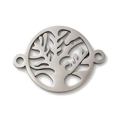 Tarnish Resistant 304 Stainless Steel Connector Charms