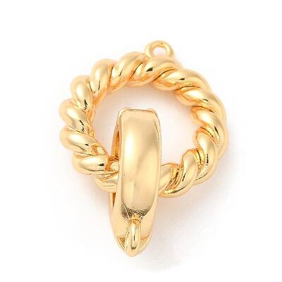 Brass Fold Over Clasps