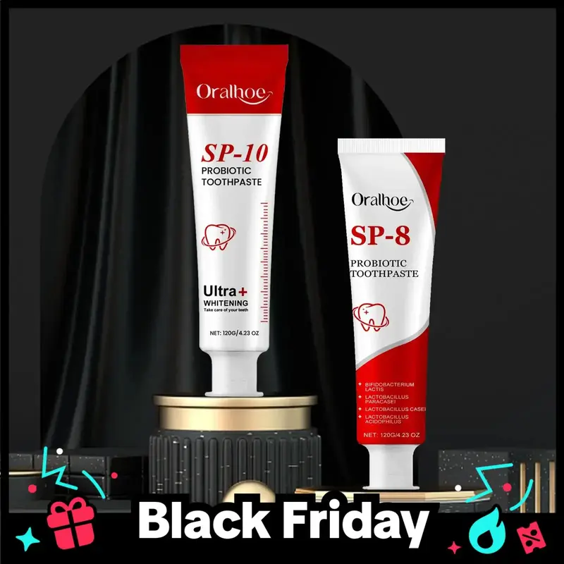 Mint Cleaning Toothpaste Or Probiotic Toothpaste, 1 Count/2 Counts Oral Care Toothpaste for Reduces Teeth Stains Only By Clea...