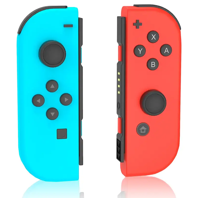 Switch Controller, Wireless Controller Replacement for Switch Joycons ,Left and Right Switch Joypad Controller Support Dual V...