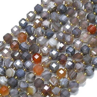 Natural Botswana Agate Beads Strands