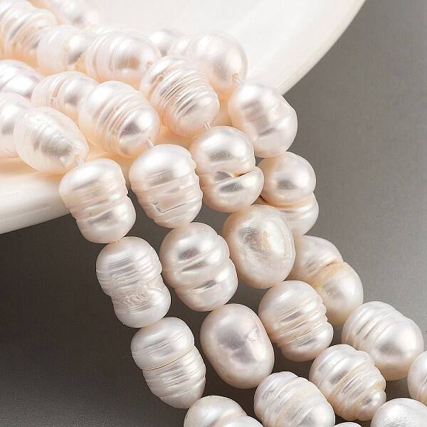 Natural Cultured Freshwater Pearl Beads Strands