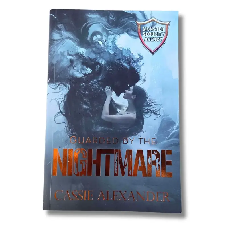 Guarded by the Nightmare (Surprise Edition Paperback) sprayed edge book