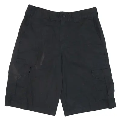 DICKIES Mens Workwear Shorts Black L W32