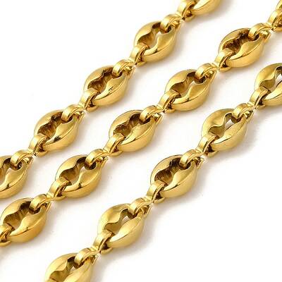 Ion Plating(IP) 304 Stainless Steel Coffee Bean Chains