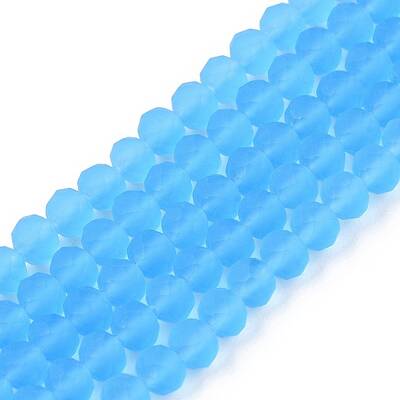Transparent Glass Beads Strands