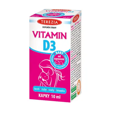 Terezia Company Vitamina D3 Baby Dalla Nascita 400 Ui Gocce 10 Ml