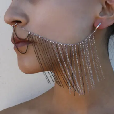 Fringe Nose Chain