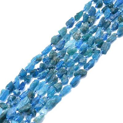 Raw Rough Natural Apatite Beads Strands