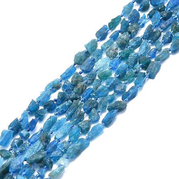 Raw Rough Natural Apatite Beads Strands