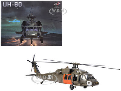 Sikorsky UH-60 Black Hawk Helicopter 51C United States Army 1/72 Diecast Model by Air Force 1