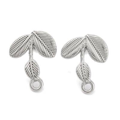 Non-Tarnish 304 Stainless Steel Studs Earring Findings