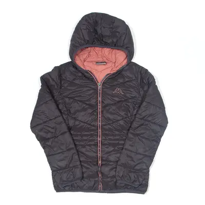 KAPPA Insulated Puffer Jacket Black Nylon Womens M