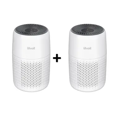 LEVOIT Core mini Air Purifiers for Home, 3-in-1 Filter with Fragrance Sponge for Sleep, Smoke, Anti-allergy, Viral, Dust, Por...