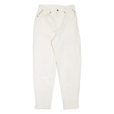 H.I.S Womens Jeans Cream Regular Mom W26 L29