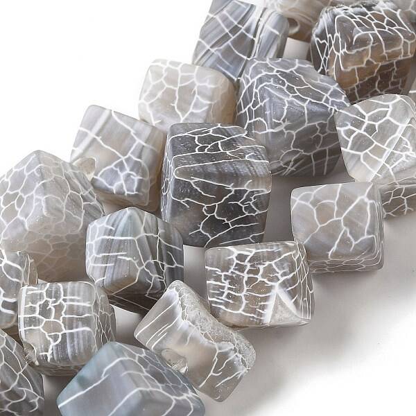 Natural Weathered Agate Beads Strands